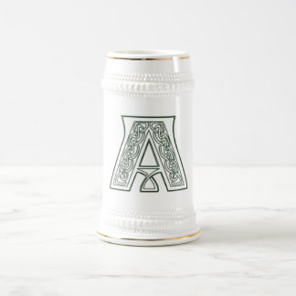 Chope À Bière KRW - A - Monogramme celtique Stein