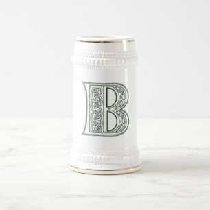 Chope À Bière KRW - B - Monogramme celtique Stein