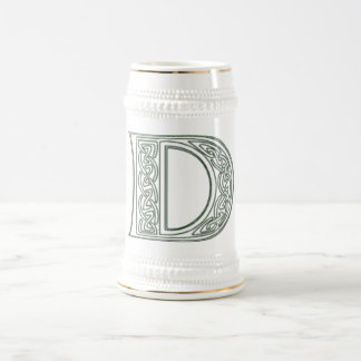 Chope À Bière KRW - D - Stein décoré d'un monogramme celtique