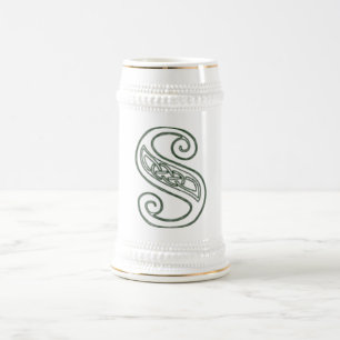 Chope À Bière KRW - S - Stein monogramme celtique