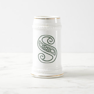 Chope À Bière KRW - S - Stein monogramme celtique