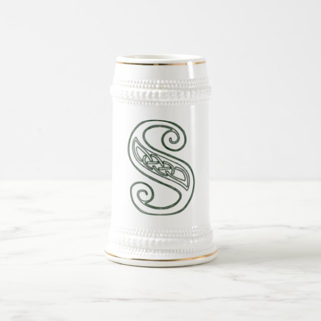 Chope À Bière KRW - S - Stein monogramme celtique (Centre)