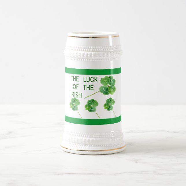 Chope À Bière La chance des Irlandais - (Centre)