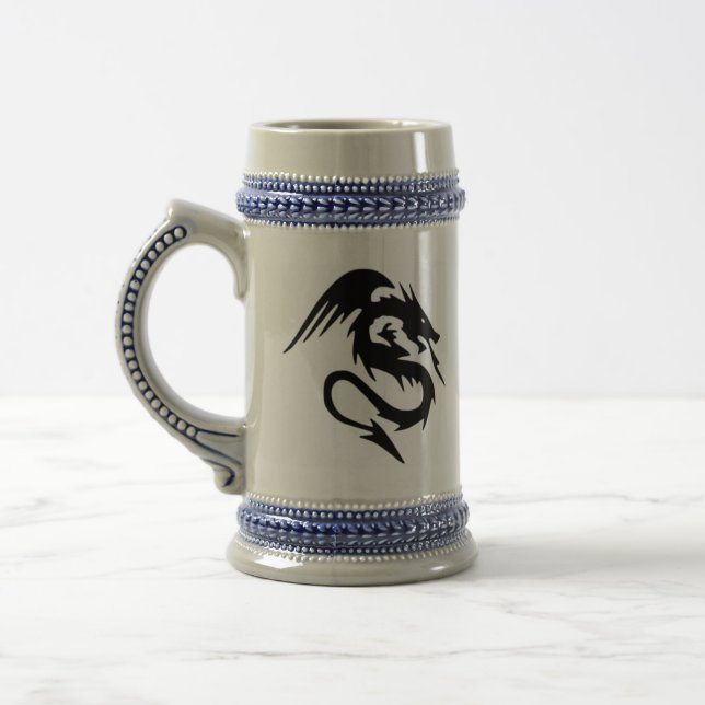 Chope À Bière La cruche au dragon (Gauche)