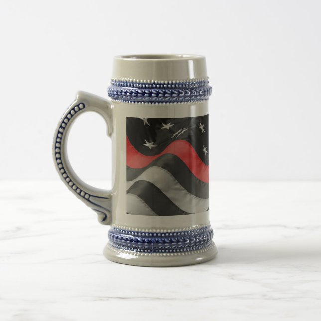 Chope À Bière La fine ligne rouge (Gauche)