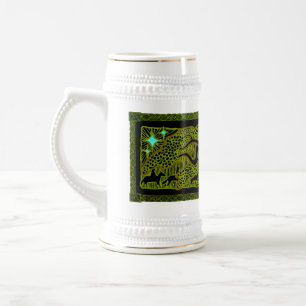 Chope À Bière La grande stèle d'arbre