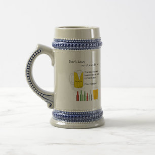 Chope À Bière La loi de bière Stein