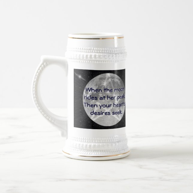 Chope À Bière La Lune de la Sorcière (Gauche)