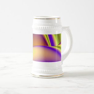 Chope À Bière La magie de l'été, 3D Art Abstrait