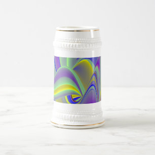 Chope À Bière La magie de l'été, 3D Art Abstrait