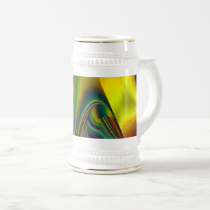 Chope À Bière La magie de l'été, 3D Art Abstrait