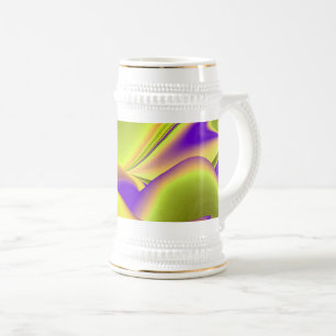 Chope À Bière La magie de l'été, 3D Art Abstrait
