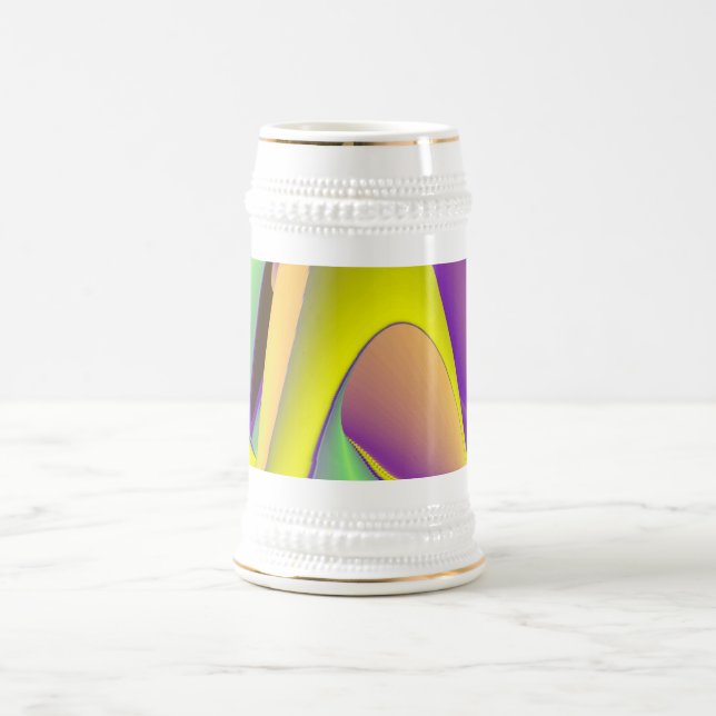 Chope À Bière La magie de l'été, 3D Art Abstrait (Centre)