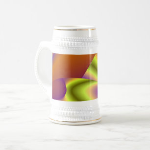 Chope À Bière La magie de l'été, 3D Art Abstrait