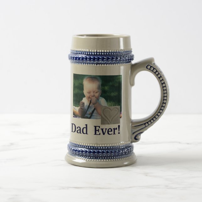 Chope À Bière La meilleure photo Stein de papa (Droite)