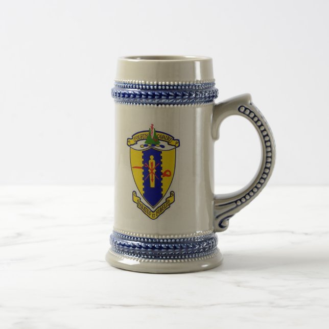 Chope À Bière La quatrième cavalerie crest (Droite)