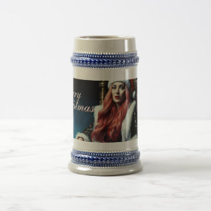 Chope À Bière La sœur la plus sexy du Père Noël - Joyeux Noël 03