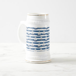 Chope À Bière La vie côtière Océans bleus