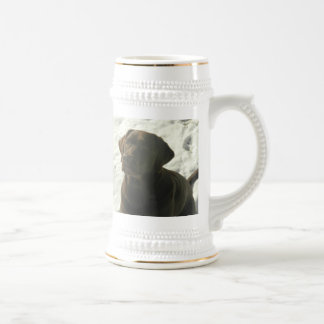 Chope À Bière Laboratoire de chocolat dans la neige