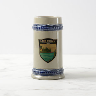 Chope À Bière Lac de Côme Italie Vintage