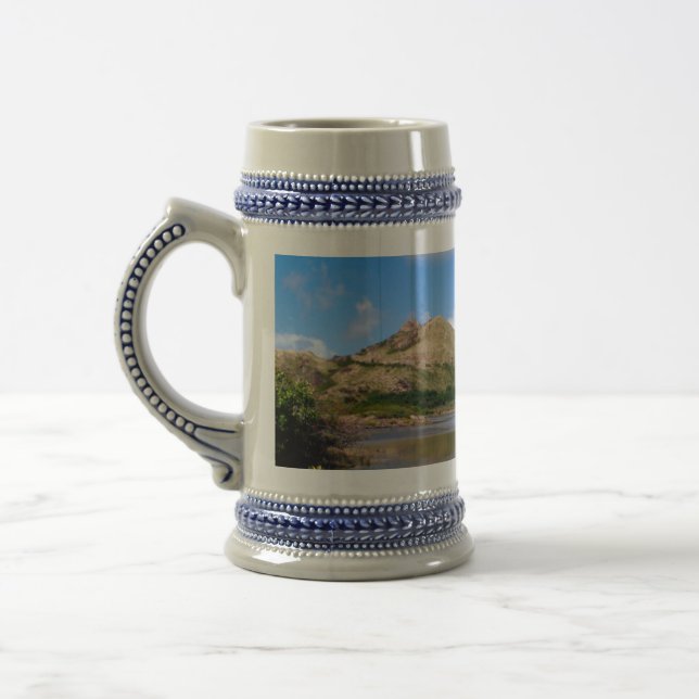 Chope À Bière Lac de la côte sud à St kitts (Gauche)