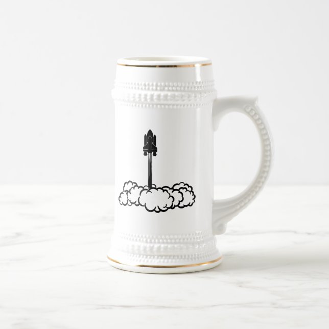 Chope À Bière Lancement de navette spatiale (Droite)