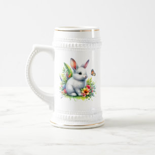 Chope À Bière Lapin animal de ferme bébé Sublimation Clipart-881