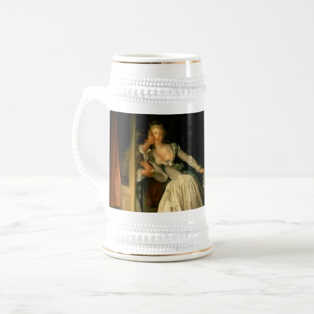 Chope À Bière Le Baiser volé Fragonard (Devant gauche)