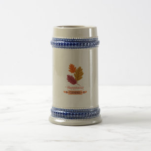 Chope À Bière le bonheur est fait maison automne conception incr