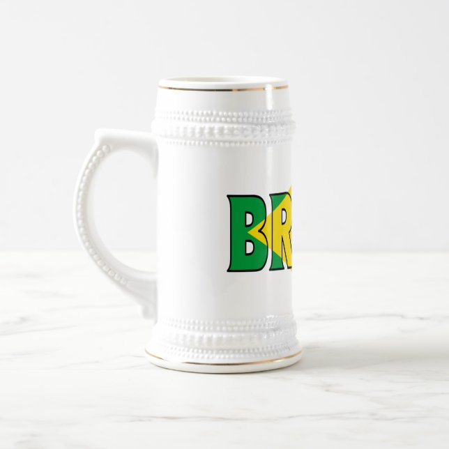 Chope À Bière Le Brésil Stein (Gauche)
