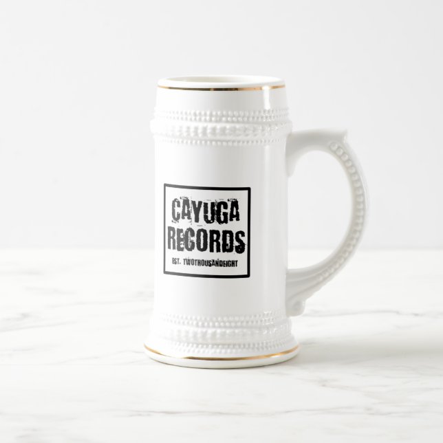 Chope À Bière Le Cayuga enregistre Stein (Droite)