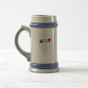 Chope À Bière Le cru principal d'amusement de dard darde l'amant
