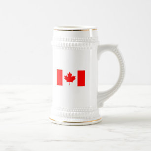 Chope À Bière Le drapeau canadien - souvenir du Canada