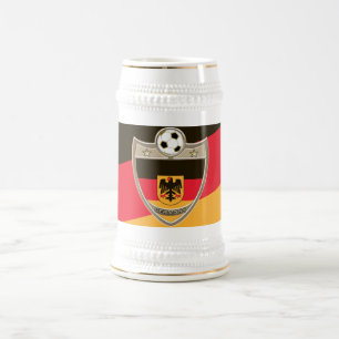 Chope À Bière Le football allemand