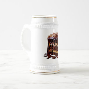 Chope À Bière Le gâteau au chocolat multi-couche indulgent de Sl