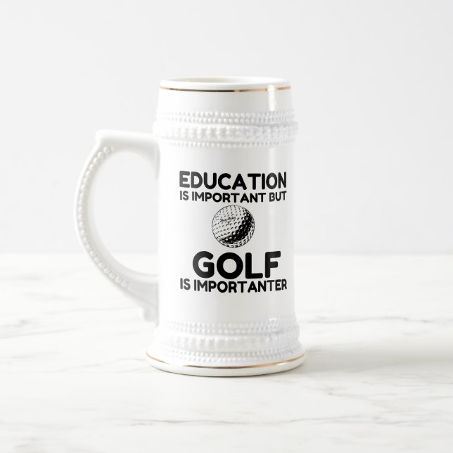 CHOPE À BIÈRE LE GOLF EST IMPORTANT (Gauche)