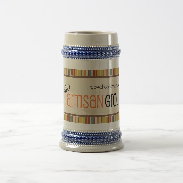 Chope À Bière Le groupe Stein d'artisan (Centre)