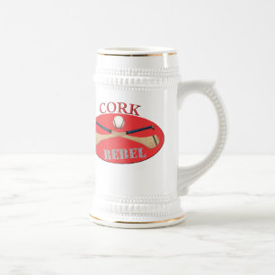 Chope À Bière Le liège se rebelle bière Stein