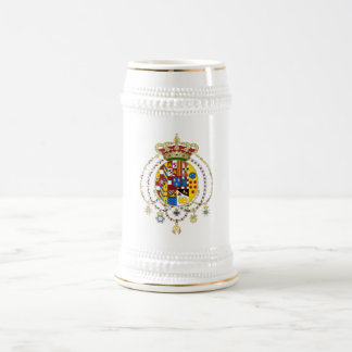 Chope À Bière Le manteau arme le royaume du fonctionnaire Italie