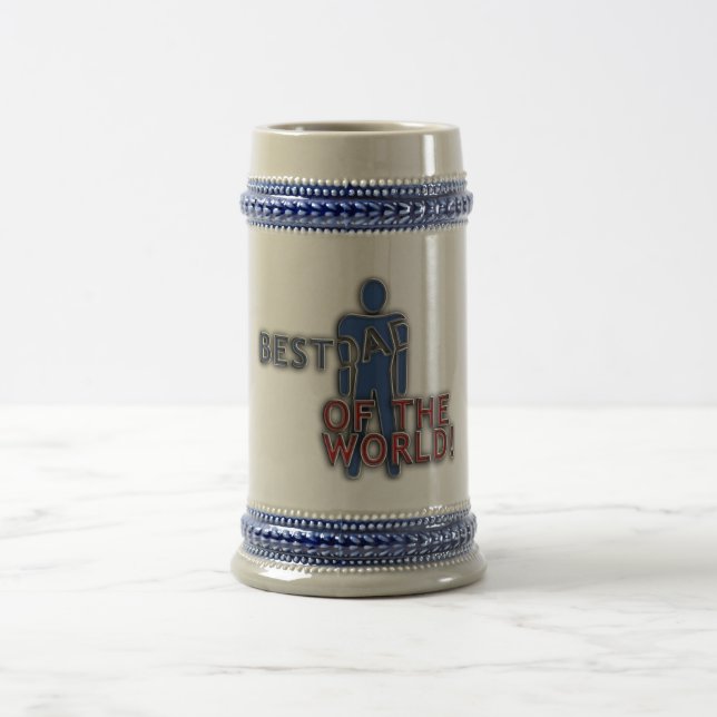CHOPE À BIÈRE LE MEILLEUR PÈRE DU MONDE (Centre)