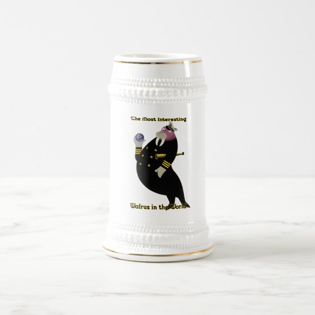 Chope À Bière Le morse le plus intéressant au monde (Centre)