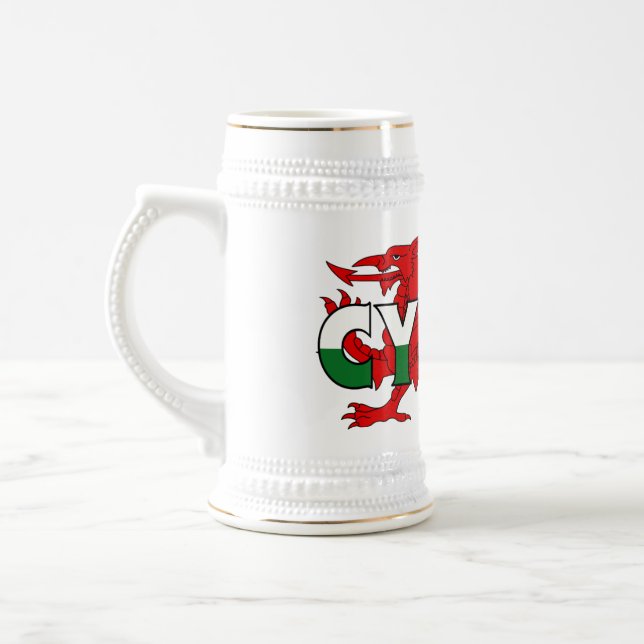 Chope À Bière Le Pays de Galles Stein (Gauche)