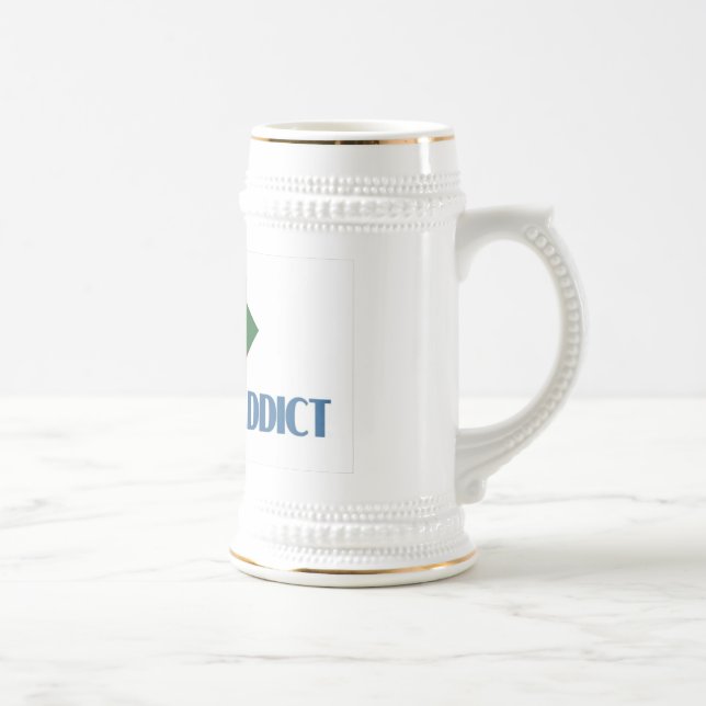 Chope À Bière Le stein de l'intoxiqué de Mahjong (Droite)