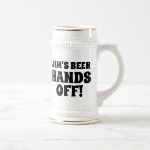 Chope À Bière Le stein personnalisable de bière de
