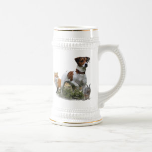 Chope À Bière Le Terrier Jack Russell , Art