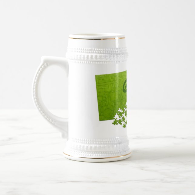 Chope À Bière Le vert c'est la bière ! (Gauche)