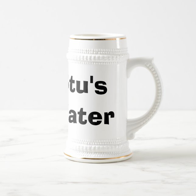 Chope À Bière L'eau de Stu (Droite)
