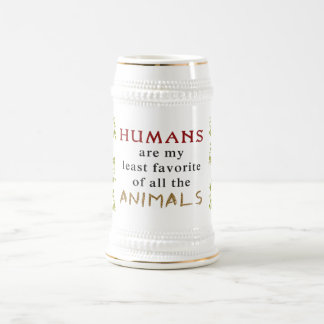 Chope À Bière Les Animaux Sont Meilleurs Que Les Gens