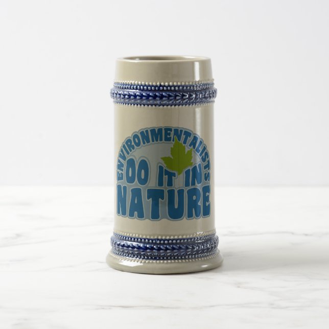 Chope À Bière Les écologistes tongent - choisissez style et coul (Centre)