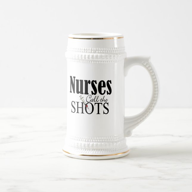Chope À Bière Les infirmières appellent les coups (Droite)